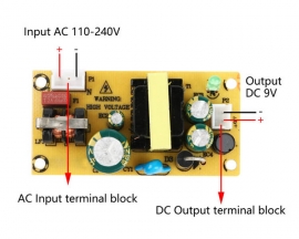 AC-DC Isolated Power Supply Module AC 110V 220V to 9V 1.5A Voltage Converter